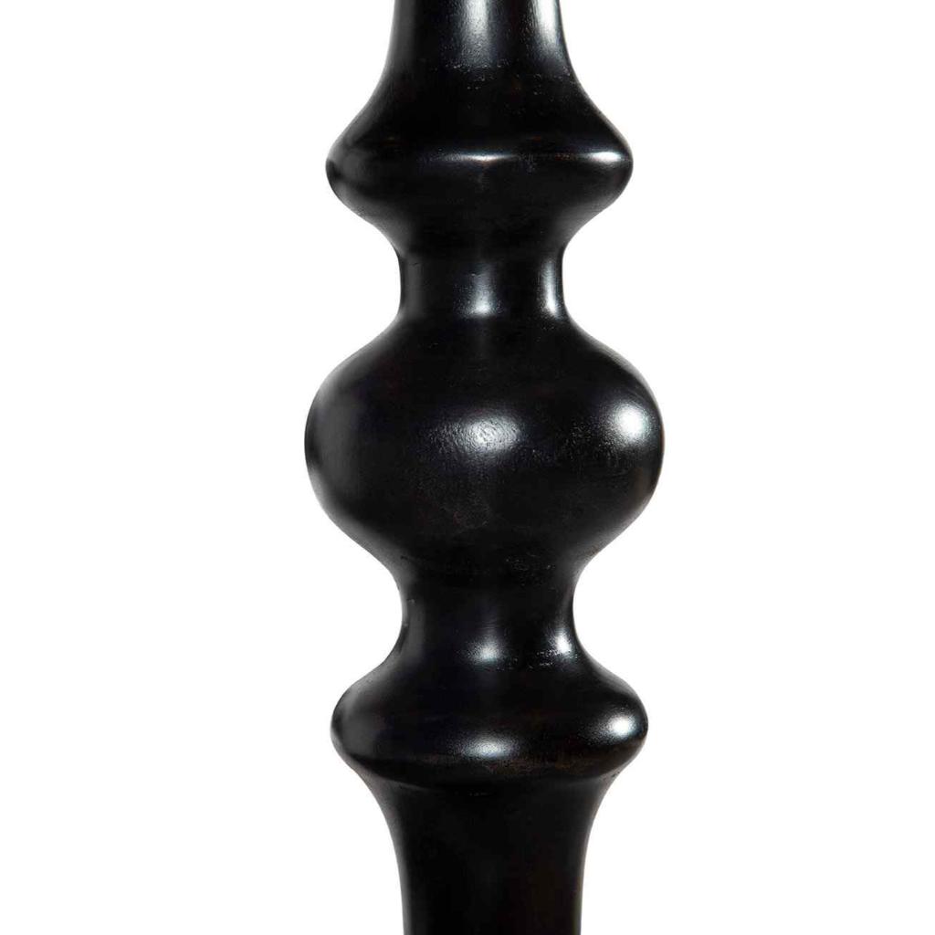 Paul Wooden Black King Bed