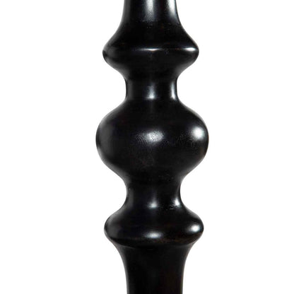 Paul Wooden Black King Bed