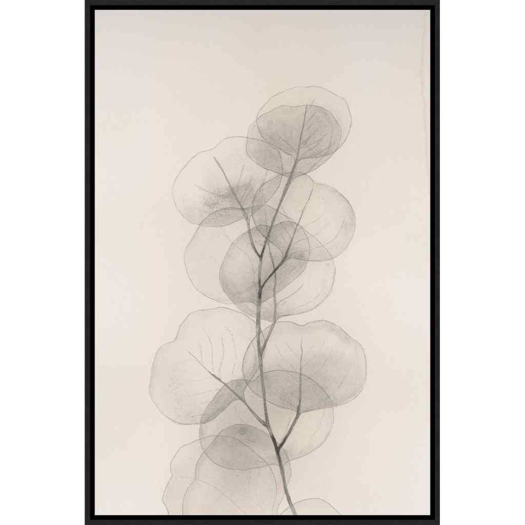Leftbank Art Pearly Eucalyptus Hand Crafted Canvas Art
