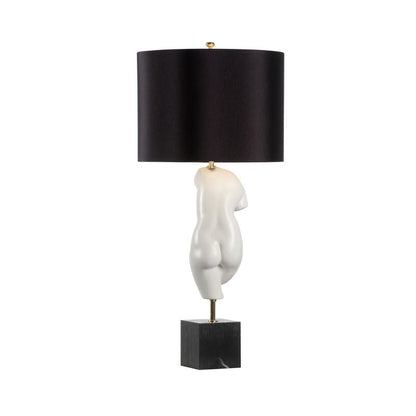 Wildwood Peitho White Glazed Ceramic Table Lamp
