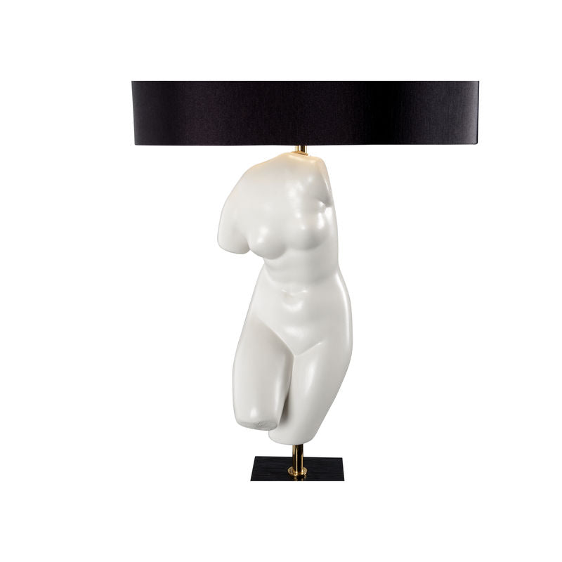 Wildwood Peitho White Glazed Ceramic Table Lamp