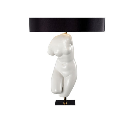 Wildwood Peitho White Glazed Ceramic Table Lamp