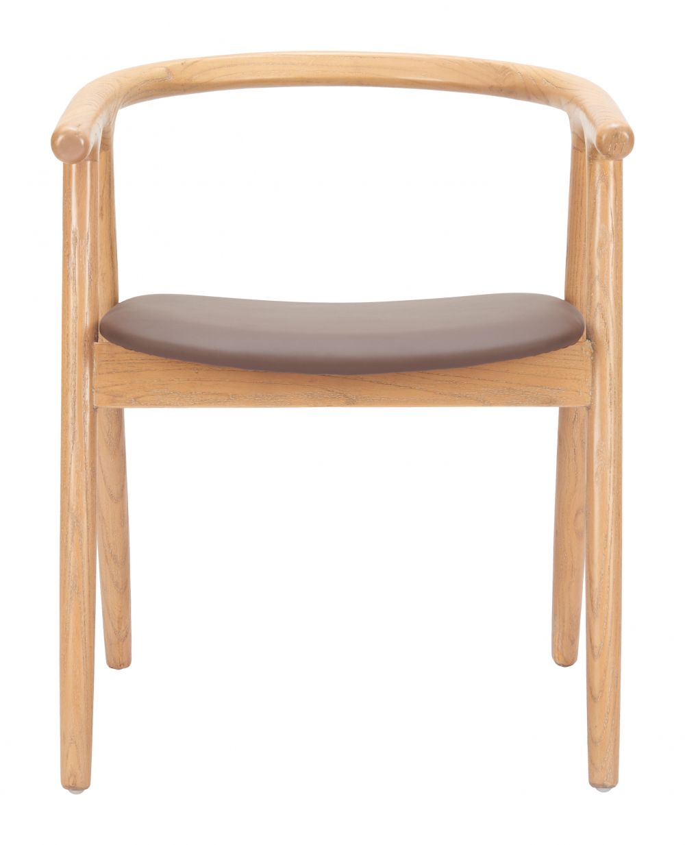 Zuo Modern Peker Faux Leather Dining Chair 2PC