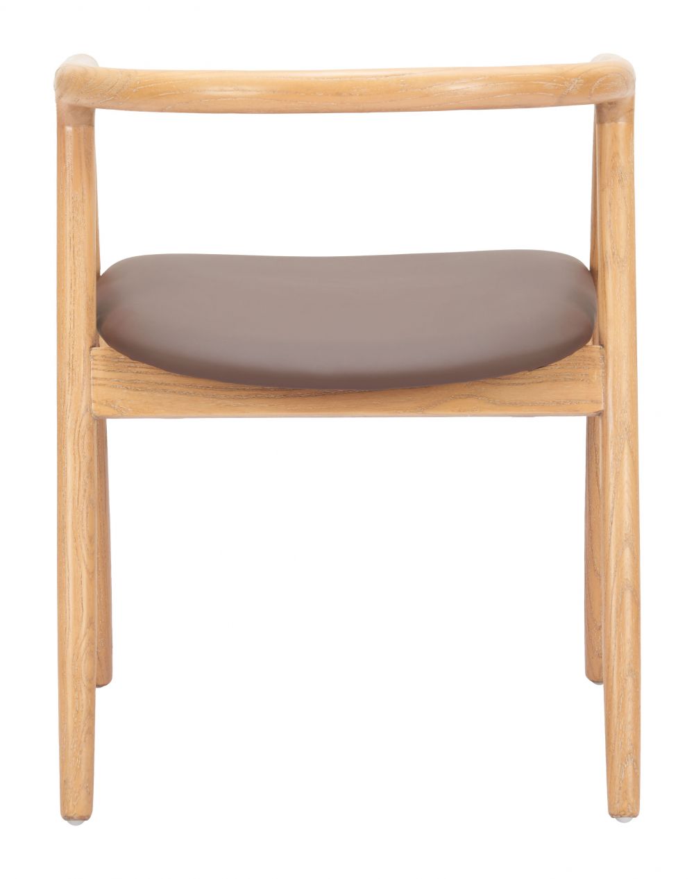 Zuo Modern Peker Faux Leather Dining Chair 2PC