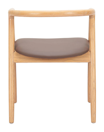 Zuo Modern Peker Faux Leather Dining Chair 2PC
