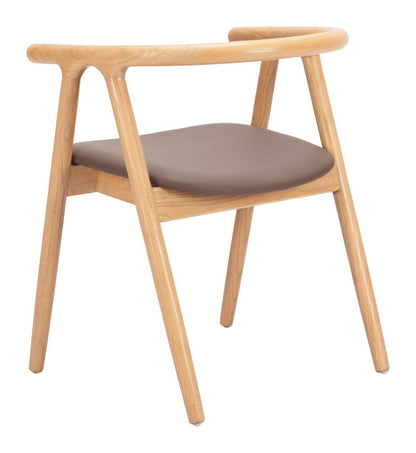 Zuo Modern Peker Faux Leather Dining Chair 2PC