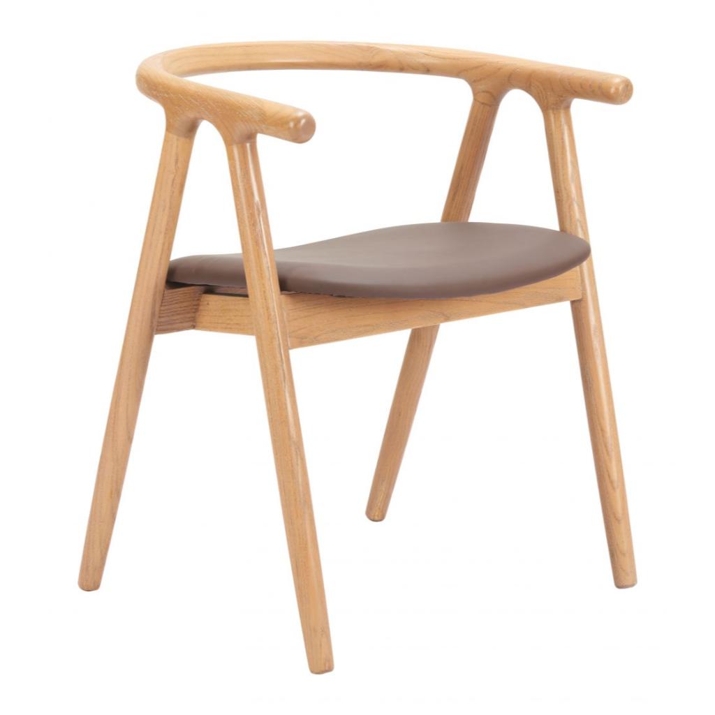 Zuo Modern Peker Faux Leather Dining Chair 2PC