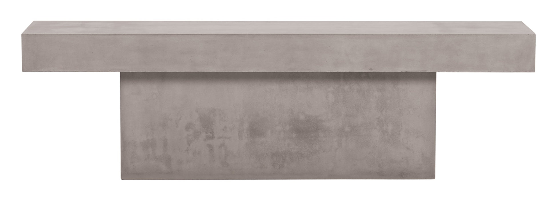 Perpetual T-Bench – Slate Gray Outdoor Bench-Outdoor Benches-Seasonal Living-Sideboards and Things