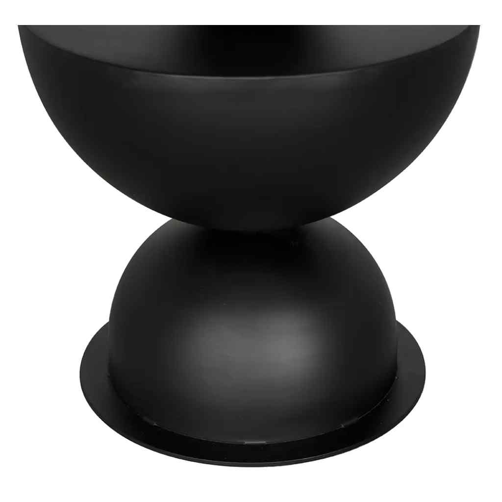 Perth Black Leather Swivel Barstool