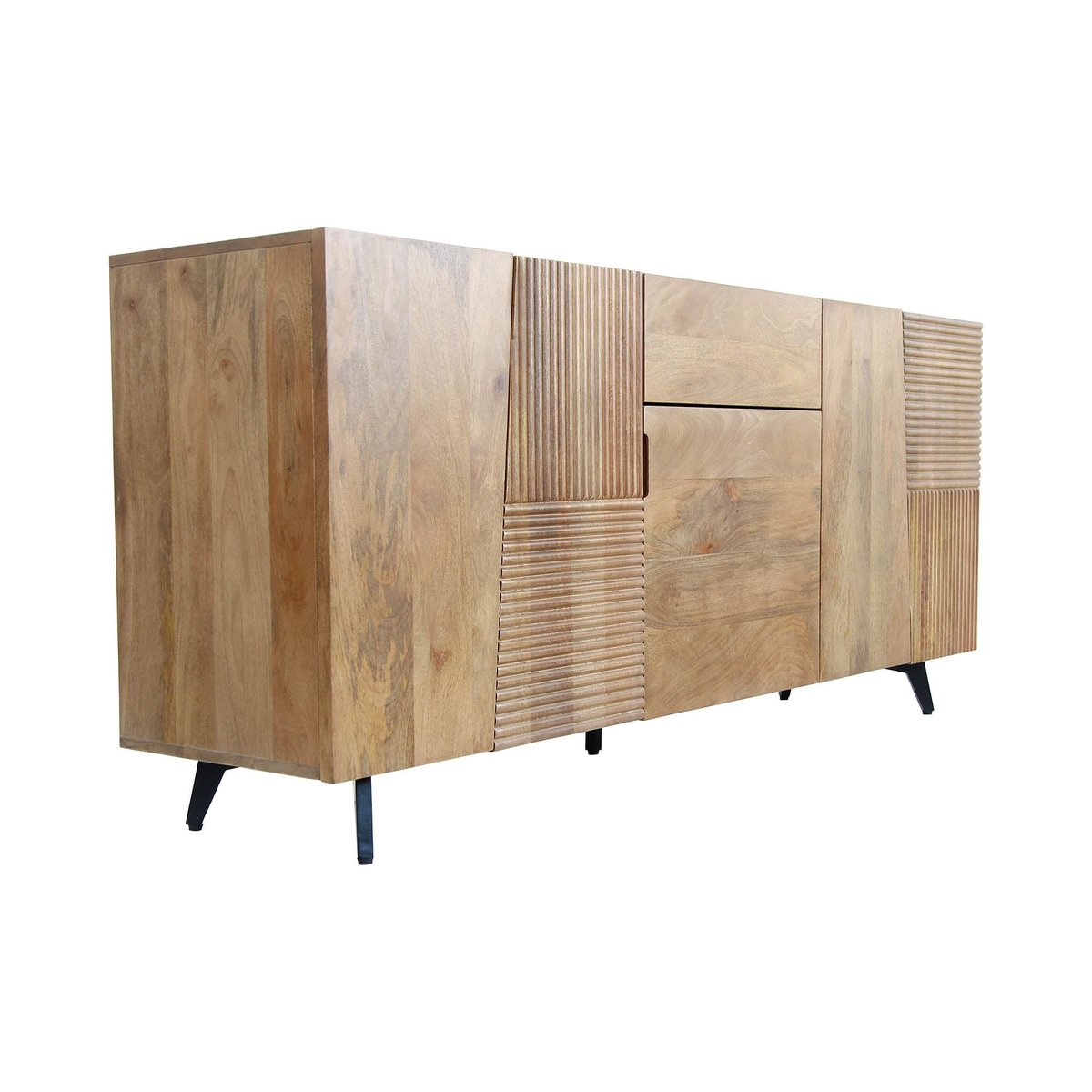 LH Home Peyton Four Doors Wood Sideboard
