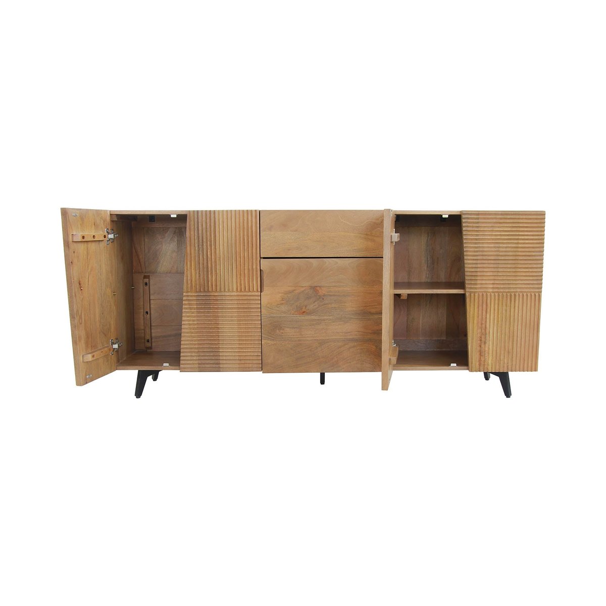 LH Home Peyton Four Doors Wood Sideboard
