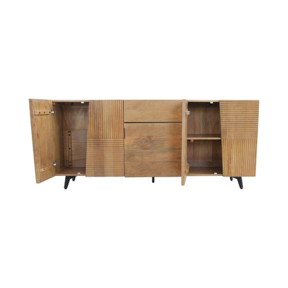 LH Home Peyton Four Doors Wood Sideboard
