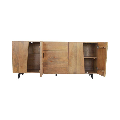 LH Home Peyton Four Doors Wood Sideboard