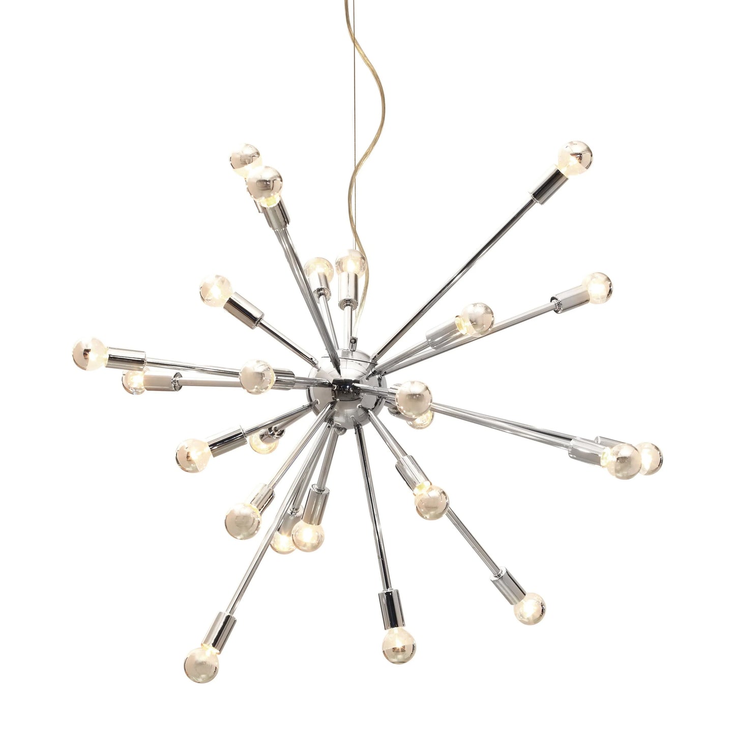 Physics Ceiling Lamp Chrome Pendants LOOMLAN By Zuo Modern