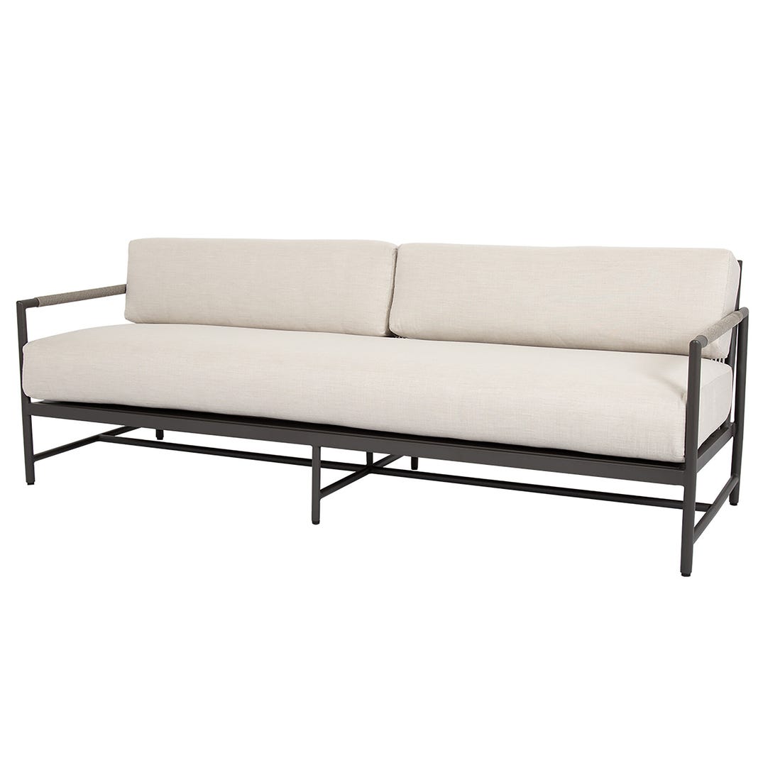Pietra Modern Sunbrella Comfort Outdoor Couch -- view 5