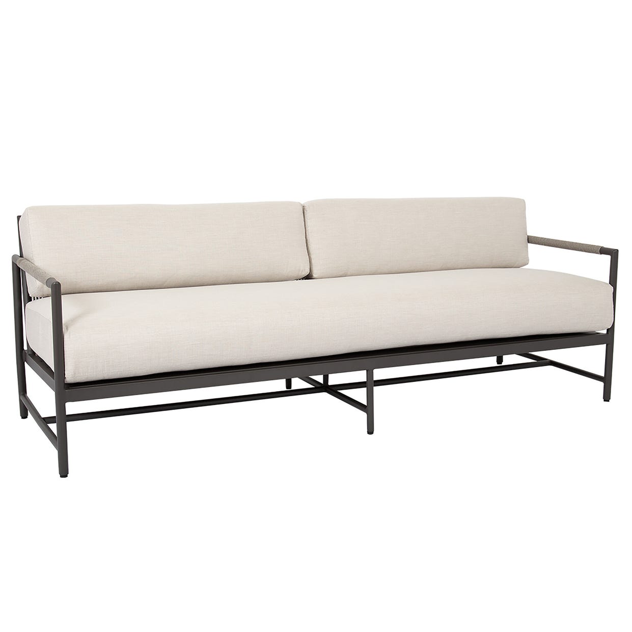 Pietra Modern Sunbrella Comfort Outdoor Couch -- view 4