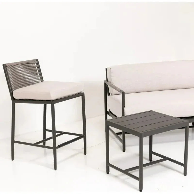 Pietra Sunbrella Comfort Outdoor Bar Stool -- view 2