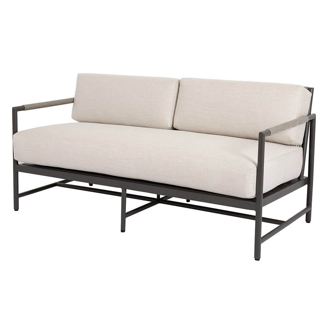 Pietra Sunbrella Modern Outdoor Loveseat -- view 5