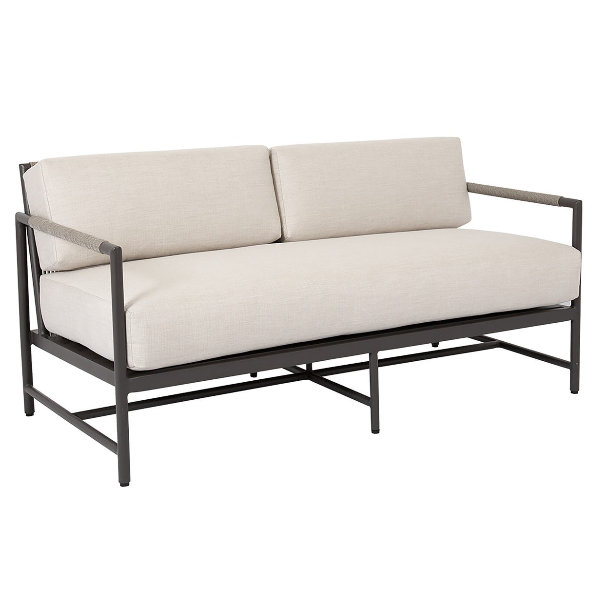 Pietra Sunbrella Modern Outdoor Loveseat -- view 4