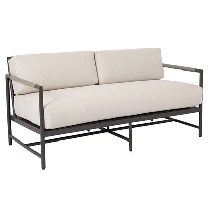 Pietra Sunbrella Modern Outdoor Loveseat -- view 4