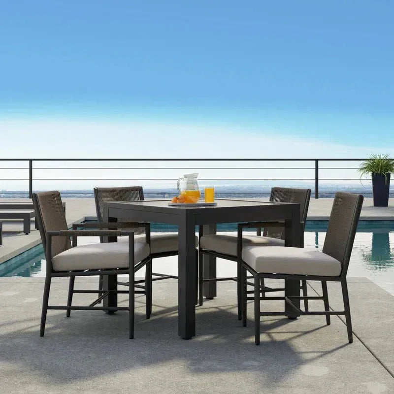 Pietra Sunbrella Outdoor Dining Arm Chair 2PC -- view 2