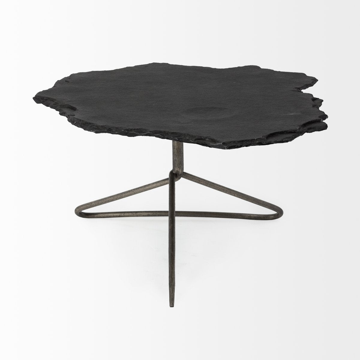 Mercana Pinera Black Slate Top Coffee Table