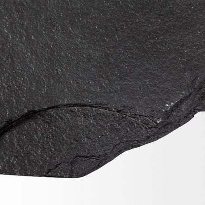 Mercana Pinera Black Slate Top Coffee Table