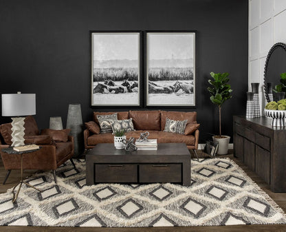 Mercana Pinera Slate Top Accent Table