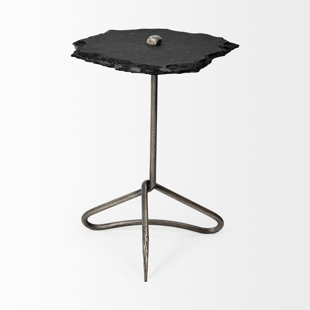Mercana Pinera Slate Top Accent Table