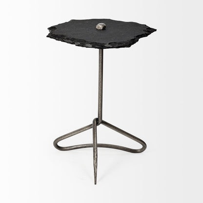 Mercana Pinera Slate Top Accent Table