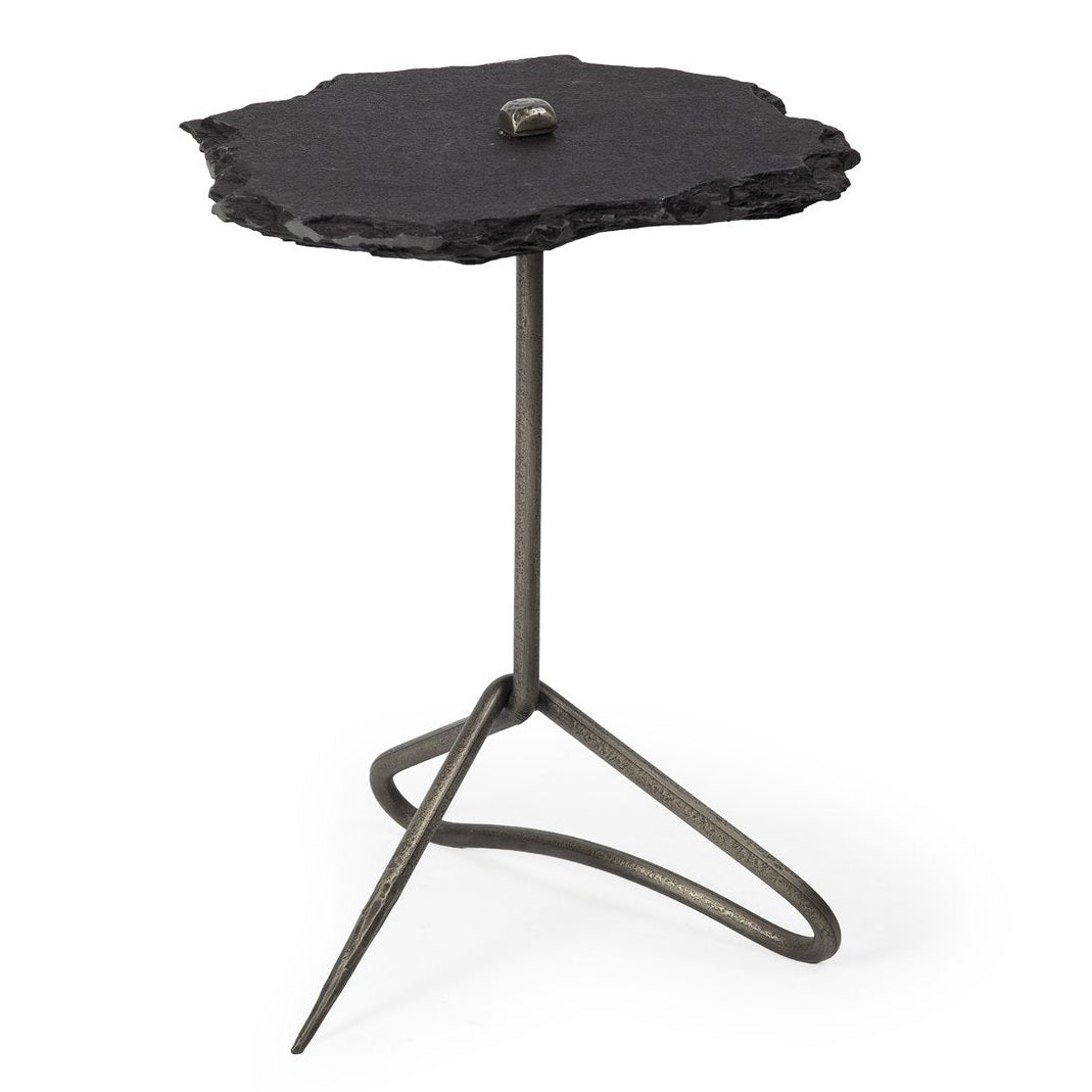 Mercana Pinera Slate Top Accent Table