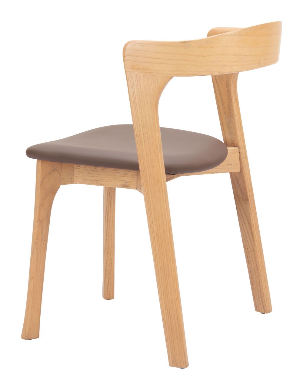 Zuo Modern Pioro Faux Leather Dining Chair 2PC