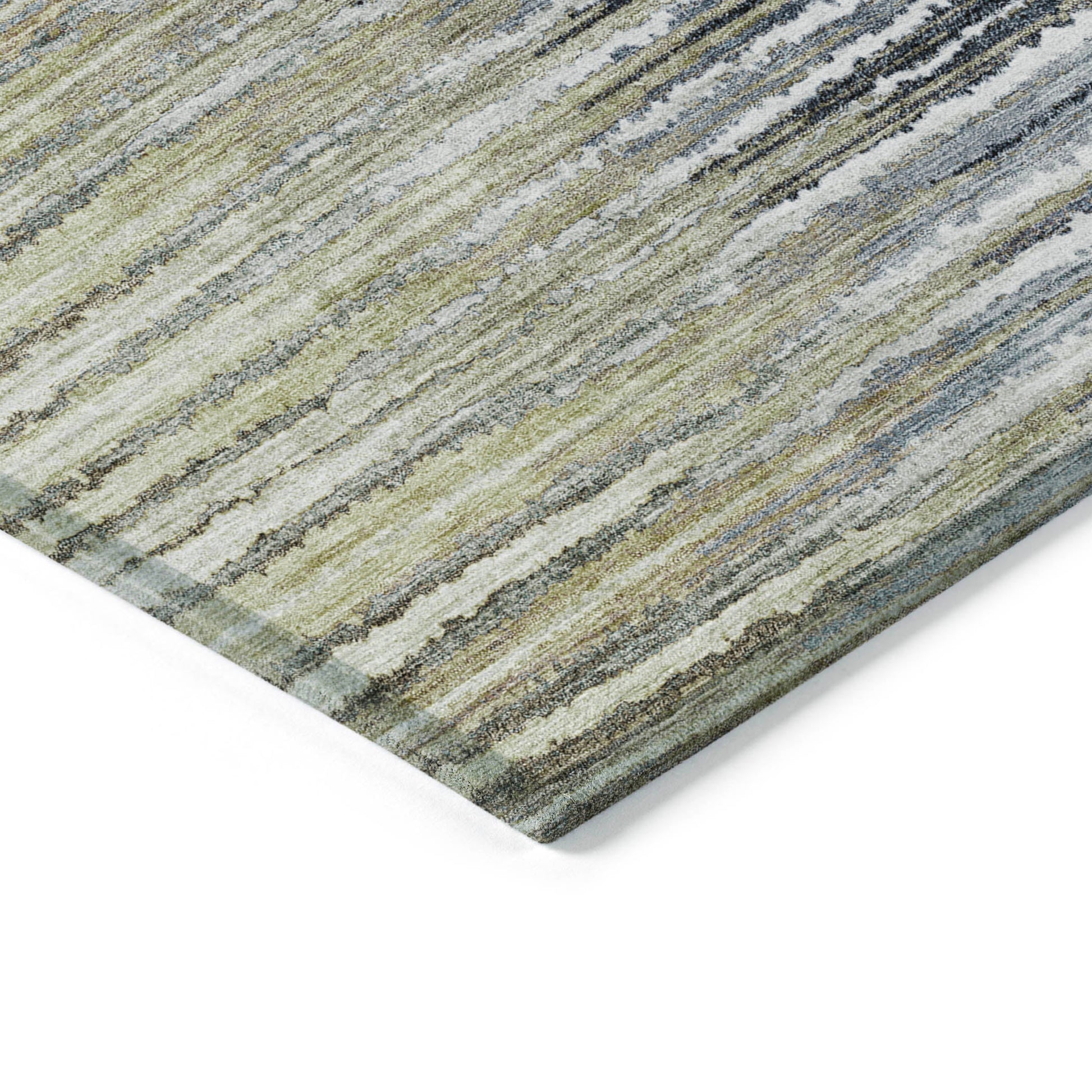 Addison Rugs Pixel Weave Beige Washable Indoor-Outdoor Rug
