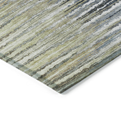 Addison Rugs Pixel Weave Beige Washable Indoor-Outdoor Rug