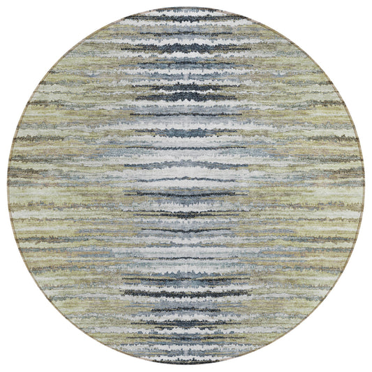 Addison Rugs Pixel Weave Beige Washable Indoor-Outdoor Rug