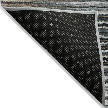 Addison Rugs Pixel Weave Brown Washable Indoor-Outdoor Rug