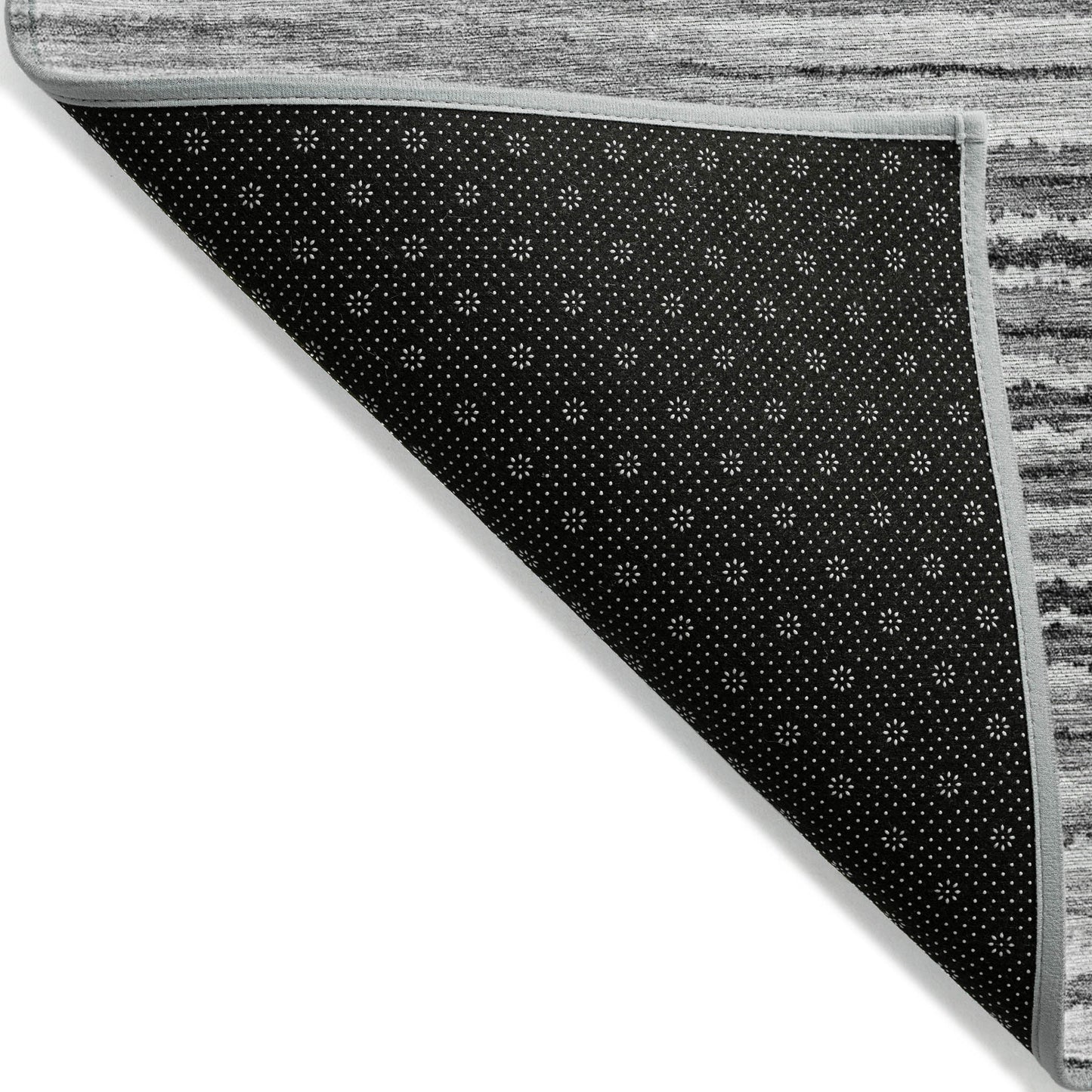 Addison Rugs Pixel Weave Grey Washable Indoor-Outdoor Rug