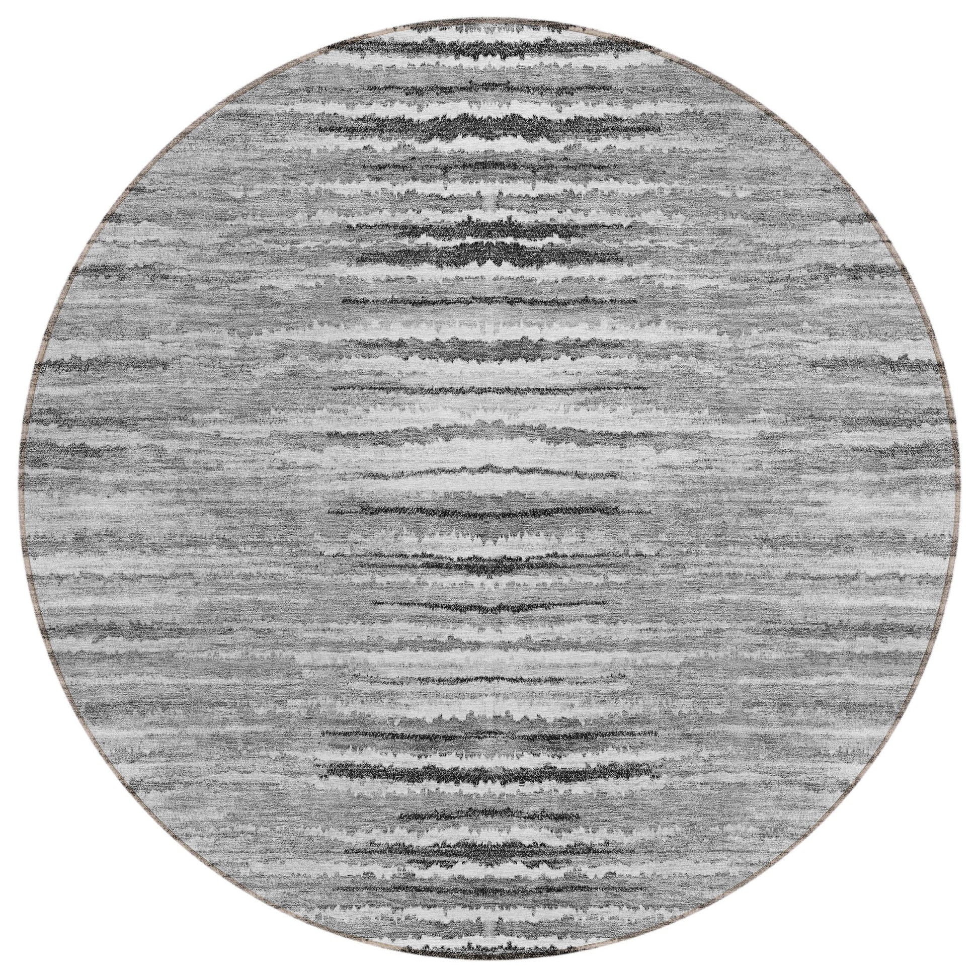Addison Rugs Pixel Weave Grey Washable Indoor-Outdoor Rug