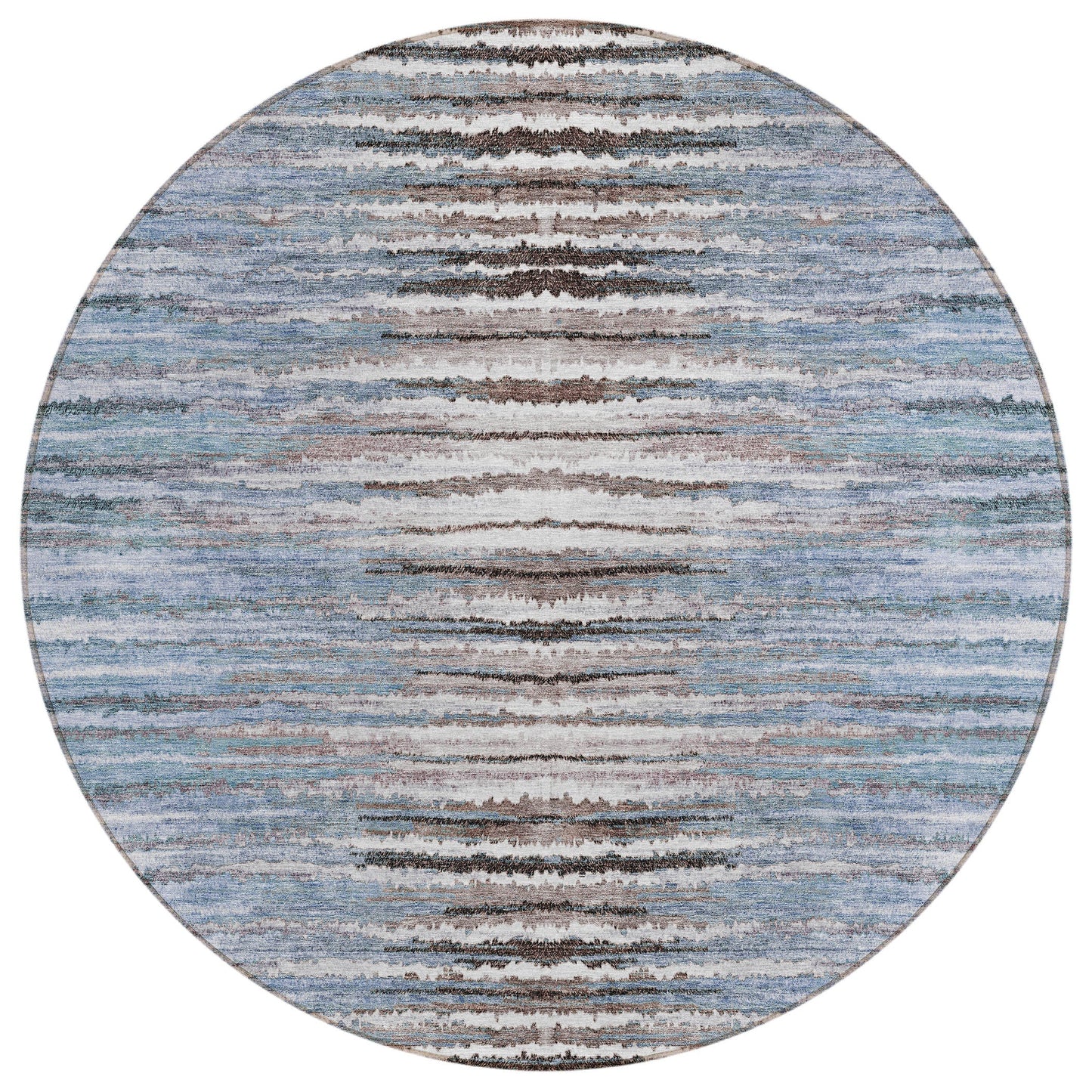 Addison Rugs Pixel Weave Sky Washable Indoor-Outdoor Rug