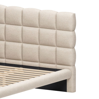 Zuo Modern Placid Shearling Fabric Bed