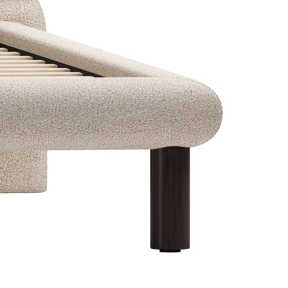 Zuo Modern Placid Shearling Fabric Bed