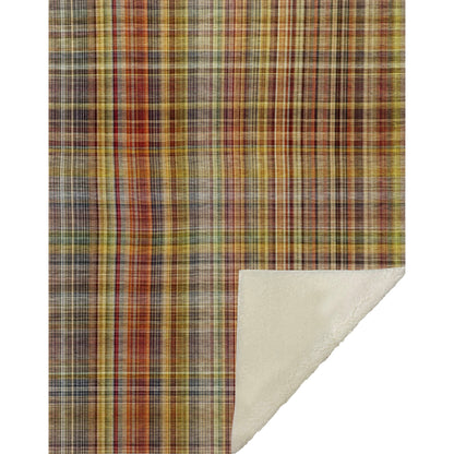 Addison Rugs Plaid Paprika Washable Indoor-Outdoor Rug