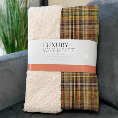 Addison Rugs Plaid Paprika Washable Indoor-Outdoor Rug