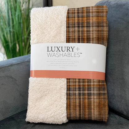 Addison Rugs Plaid Terracotta Washable Indoor-Outdoor Rug