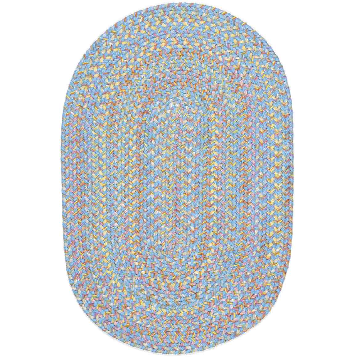 Rhody Rug Playtime Braided Oval Reversible Area Rugs