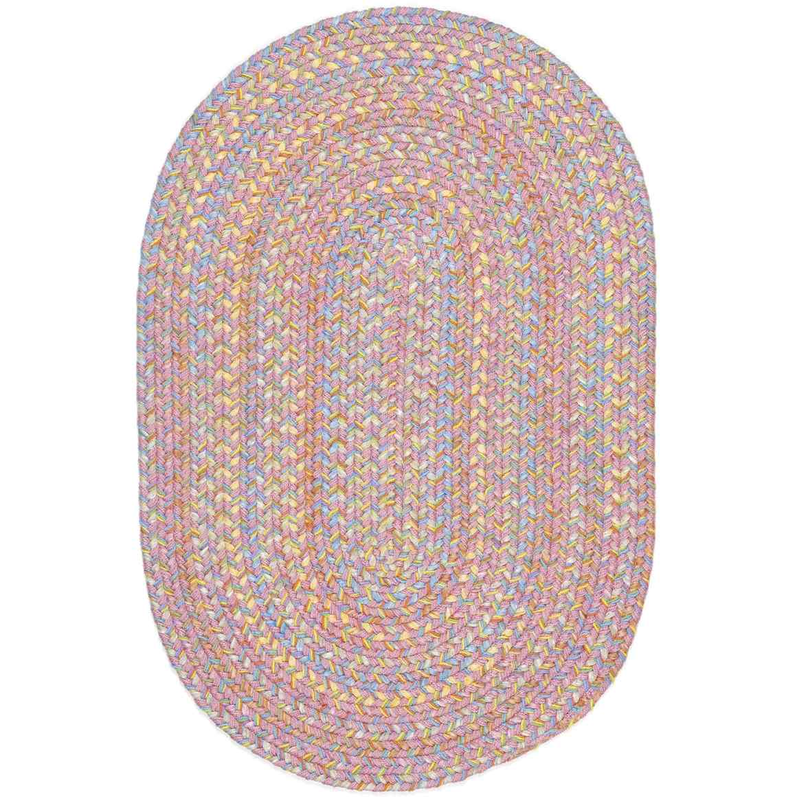 Rhody Rug Playtime Braided Oval Reversible Area Rugs