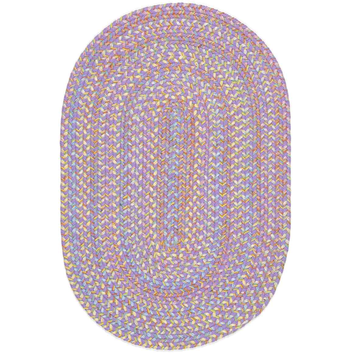 Rhody Rug Playtime Braided Oval Reversible Area Rugs