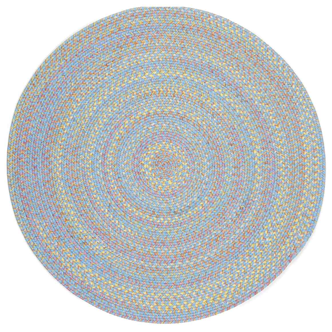 Rhody Rug Playtime Braided Round Reversible Area Rugs
