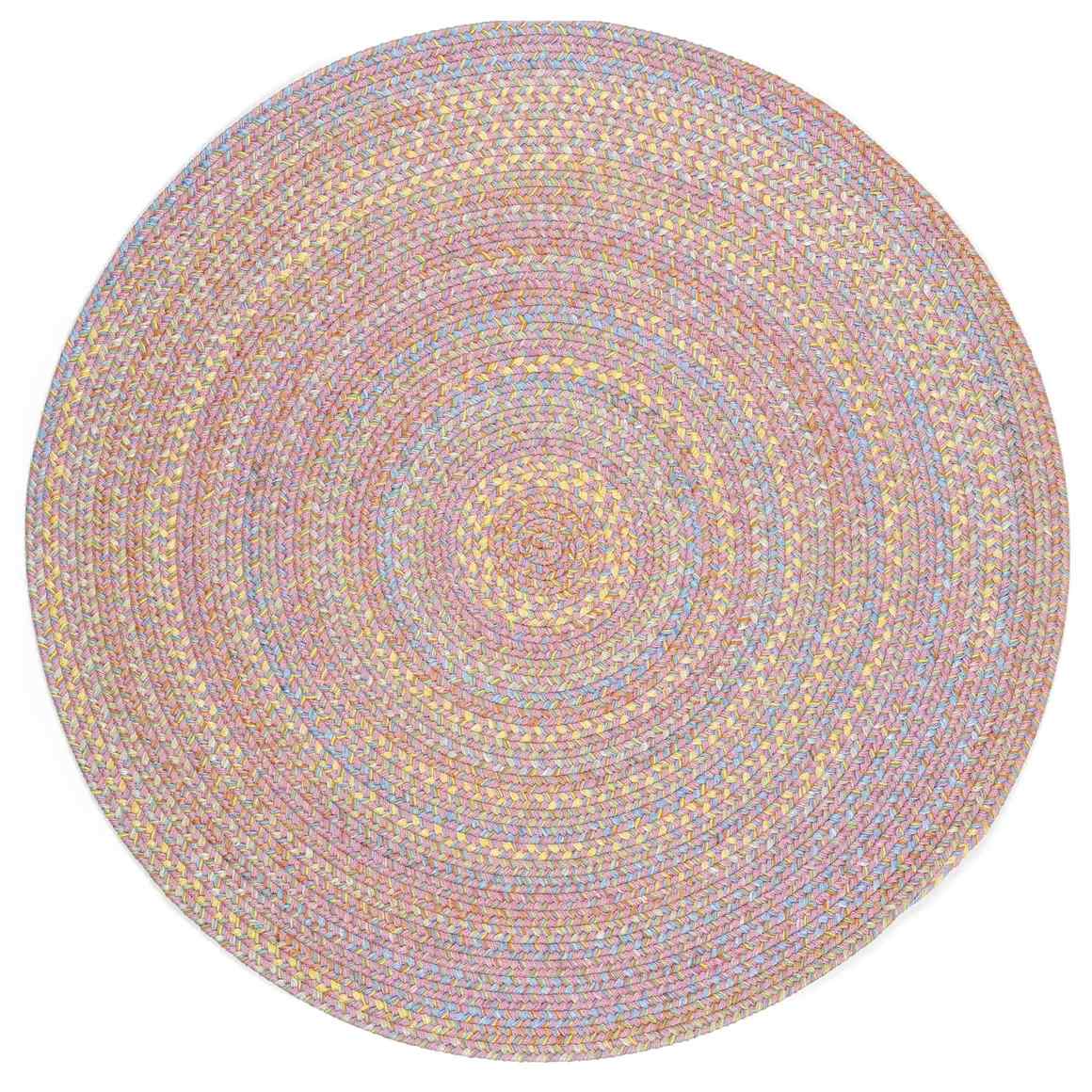 Rhody Rug Playtime Braided Round Reversible Area Rugs