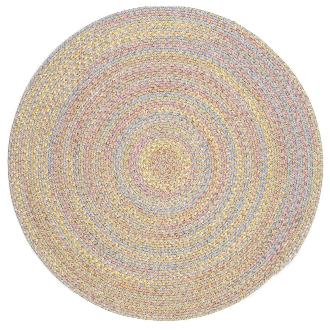 Rhody Rug Playtime Braided Round Reversible Area Rugs